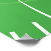 American Football Poster (Ecke)