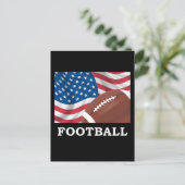 American Football Postkarte (Stehend Vorderseite)