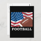 American Football Postkarte (Vorne/Hinten)
