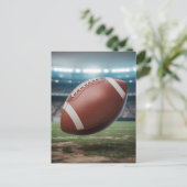 American Football Postkarte (Stehend Vorderseite)