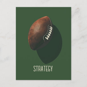 American Football Postkarte