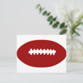 American Football Postkarte (Stehend Vorderseite)