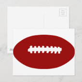 American Football Postkarte (Vorne/Hinten)