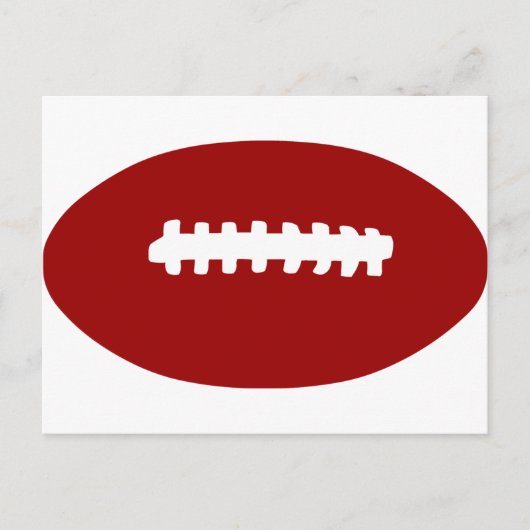 American Football Postkarte (Vorderseite)