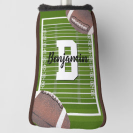 American Football Putter Golf Headcover