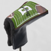 American Football Putter Golf Headcover (3/4 Vorderseite)