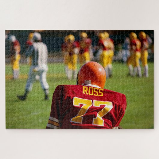 American Football. Puzzle (Horizontal)