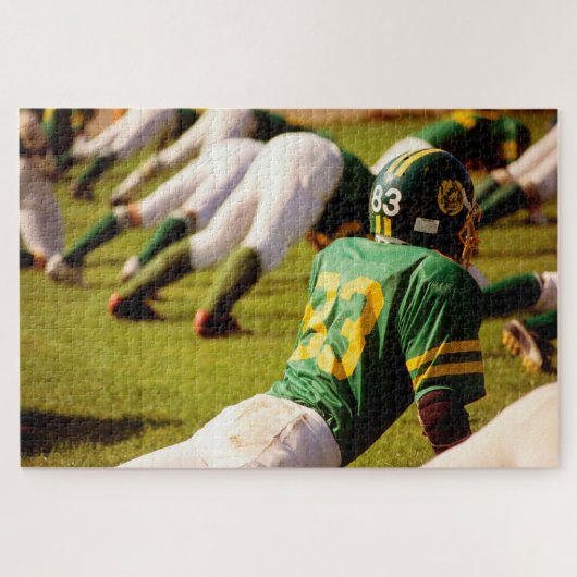 American Football. Puzzle (Horizontal)