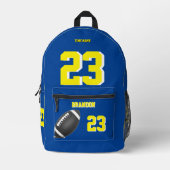 American Football Rucksack School (Vorderseite)