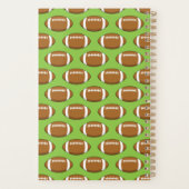 American Football Rugby Ball Pattern Planer (Rückseite)