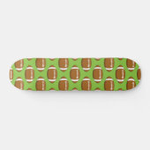 American Football Rugby Ball Pattern Skateboard (Horizontal)