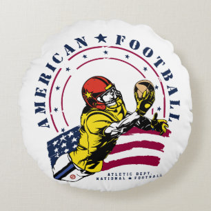 AMERICAN FOOTBALL RUNDES KISSEN