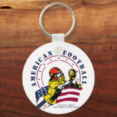 AMERICAN FOOTBALL SCHLÜSSELANHÄNGER (Vorderseite)