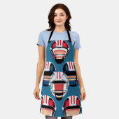 American Football Schürze (Getragen)