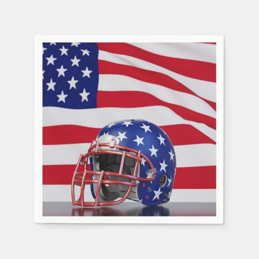 American Football Serviette (Vorderseite)