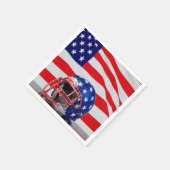 American Football Serviette (Ecke)