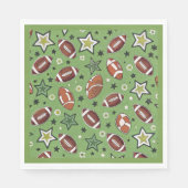 American Football Serviette (Vorderseite)