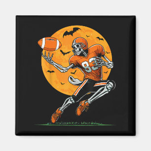 American Football Skelett Jungen Halloween Footbal Magnet
