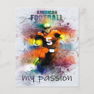 American Football-Spiel Flyer