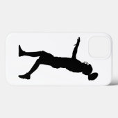 American Football-Spieler Case-Mate iPhone Hülle (Rückseite (Horizontal))