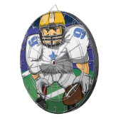 American Football-Spieler Dartscheibe (Vorderseite rechts)