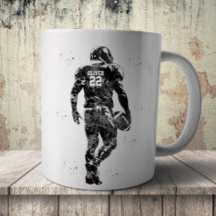 American-Football-Spieler Kaffeetasse