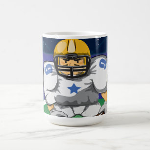 American Football-Spieler Kaffeetasse