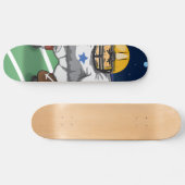 American Football-Spieler Skateboard (Horizontal)