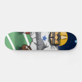 American Football-Spieler Skateboard (Horizontal)