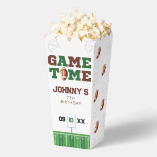 American Football Spielzeit Geburtstag Popcorn Geschenkschachtel