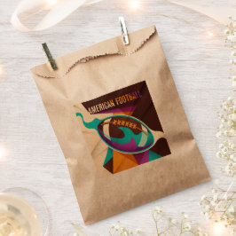 American Football Sport Ball Abstrakt Geschenktütchen