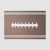 American Football Sport Horizontal Seidenpapier (Vorderseite)