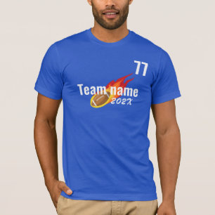 American Football Sport Team Feldtag Chefin Squad T-Shirt