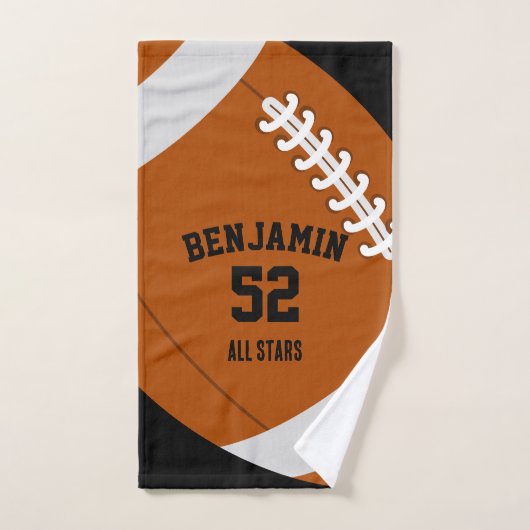 American Football sports towel, coach bath towel Handtuch (Handtuch)