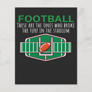 American‑Football‑Stadion Flyer