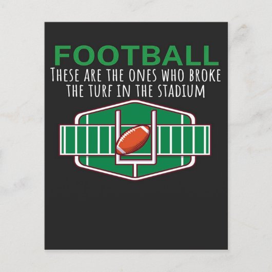 American Football Stadium Flyer (Vorne)
