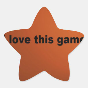 American Football Stern-Aufkleber