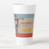 American Football-Tasse Milchtasse (Vorderseite)