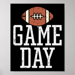 American Football Team Coach Men W Poster
