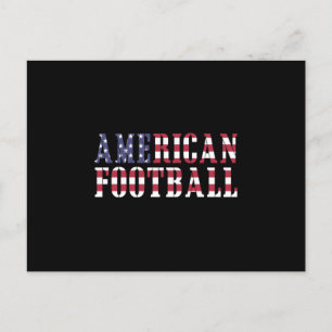 American Football Team Sports Game Funny Gift Idee Postkarte