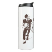 American Football Thermosbecher (Nach links gedreht)