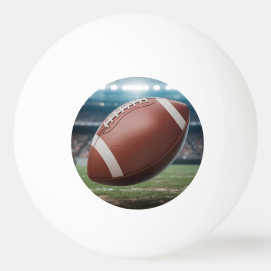 American Football Tischtennisball (Vorderseite)