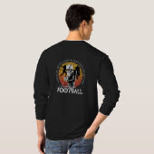 AMERICAN FOOTBALL | Tragen Sie Ihren Lieblingsspor T-Shirt (Schwarz voll)