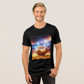 American Football Tri-Blend Shirt (Vorderseite voll)