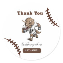 American Football Triceratops Dinosaur Geburtstag