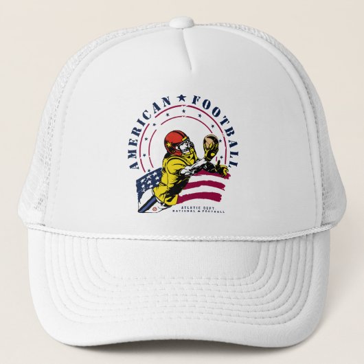 AMERICAN FOOTBALL TRUCKERKAPPE (Vorderseite)