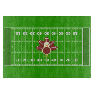 American Football Turkey Day Thanksgiving Sportart Schneidebrett