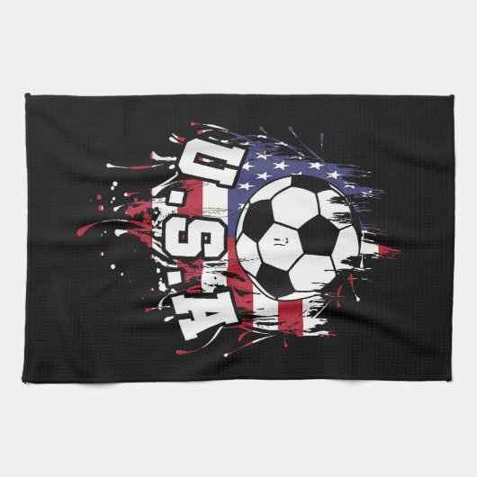 American Football USA Geschirrtuch (Horizontal)