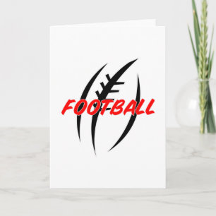 American Football USA Player Sports Game Gift Idee Karte