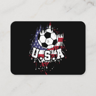 American Football USA Visitenkarte